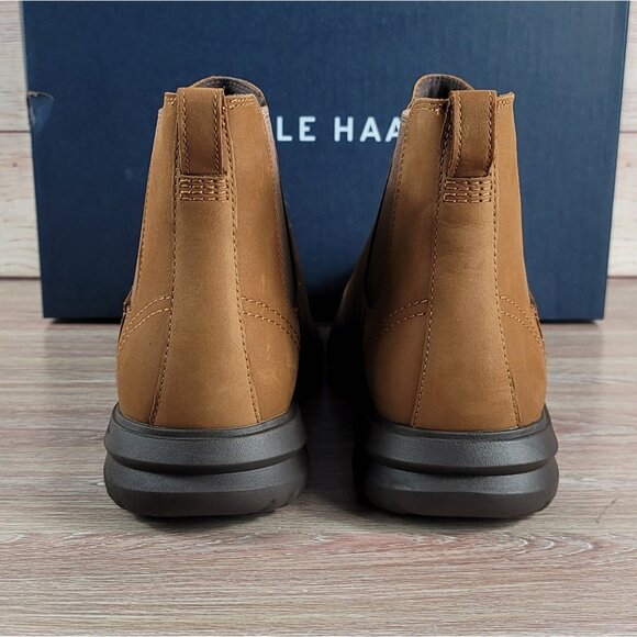NEW Cole Haan Grand Chelsea Boots Men Size 11.5 Nubuck Dress Casual Chukka Shoes - Picture 7 of 10